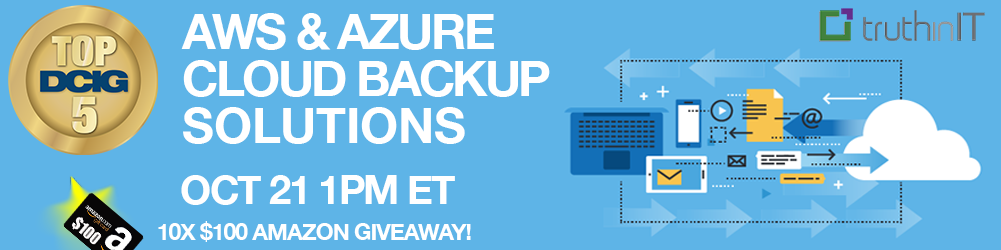 DCIG AWS AZURE CLOUD BACKUP